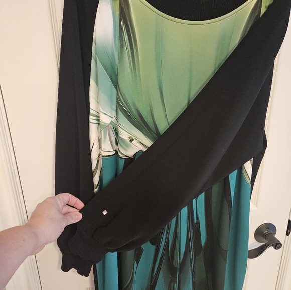 Marina Rinaldi Women Dress Plus Size 16 - Picture 3 of 10